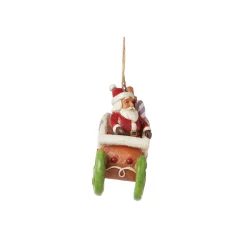 Outlet Enesco Gift Gingerbread Chrstms Sleigh Orn