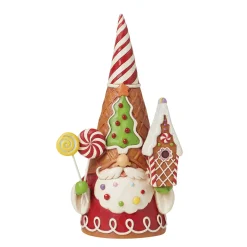New Enesco Gift Gingerbread Gnome Figurine