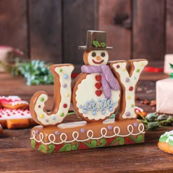 Hot Enesco Gift Gingerbread JOY Figurine