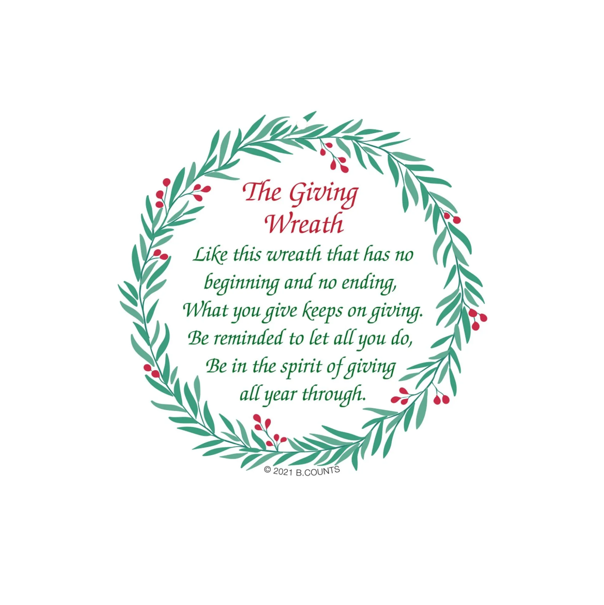 Sale Enesco Gift Giving Wreath Ornament