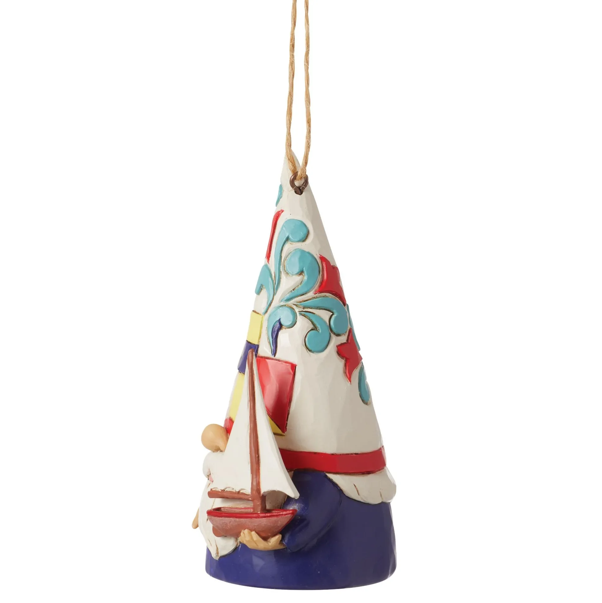 Fashion Enesco Gift Gnome Sailboat Ornament