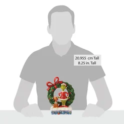 Shop Enesco Gift Grinch & Max in Wreath Fig