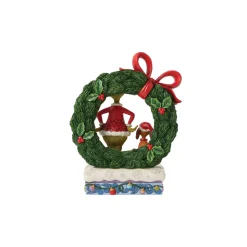 Shop Enesco Gift Grinch & Max in Wreath Fig