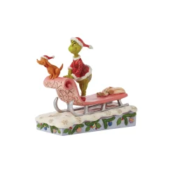 Discount Enesco Gift Grinch and Max on Sled