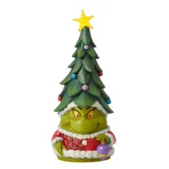 Outlet Enesco Gift Grinch Gnome with Tree Hat