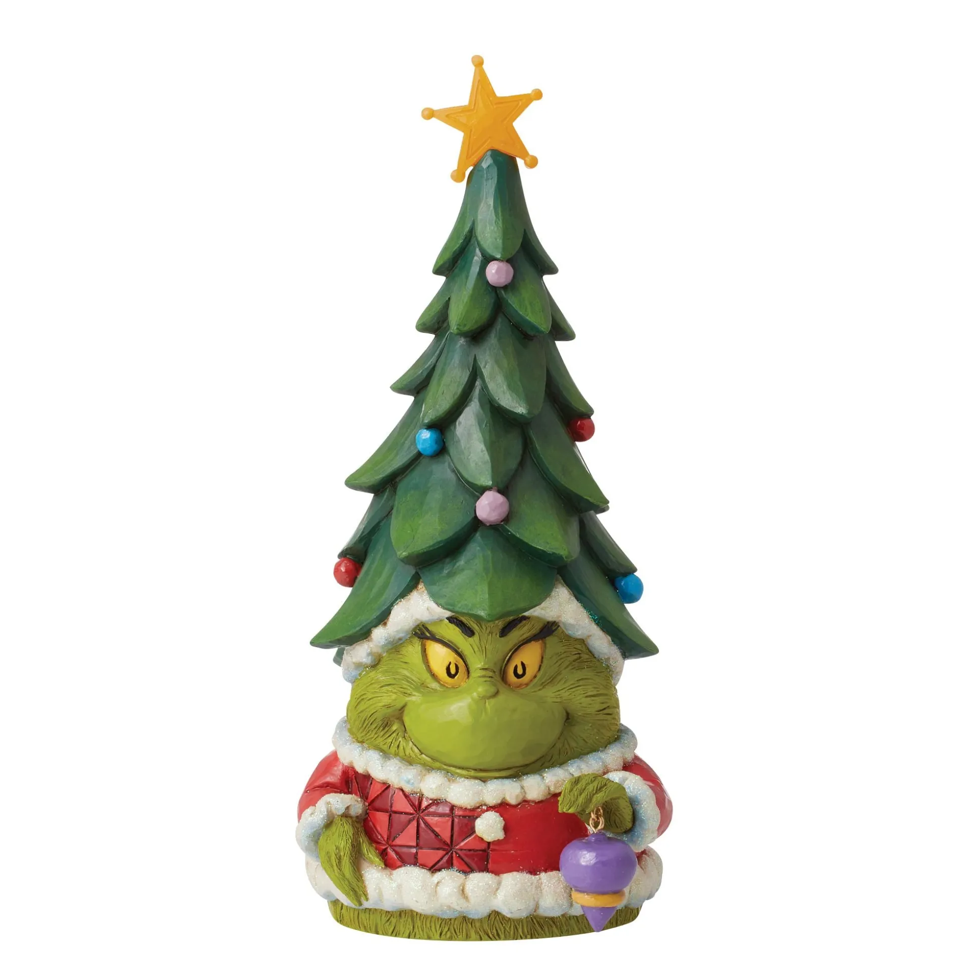 Outlet Enesco Gift Grinch Gnome with Tree Hat