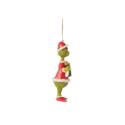 Clearance Enesco Gift Grinch Holding Banner