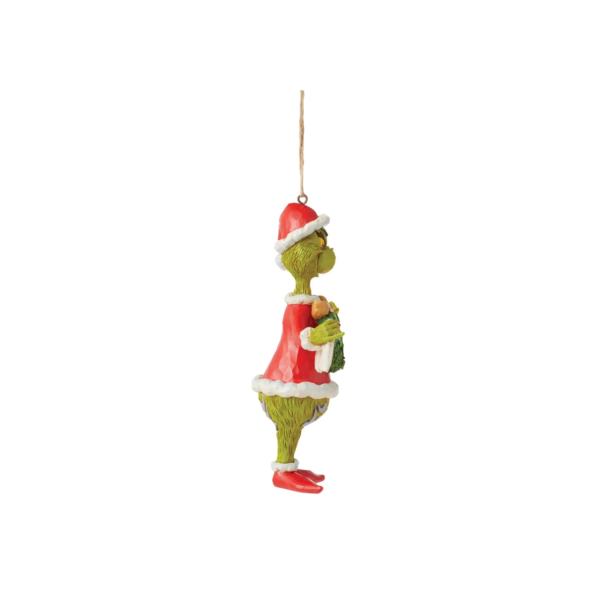 Clearance Enesco Gift Grinch Holding Banner