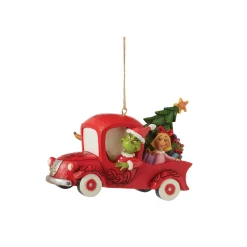 Online Enesco Gift Grinch in Red Truck Ornament
