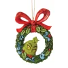 Hot Enesco Gift Grinch Peeking Thru Wreath Orn