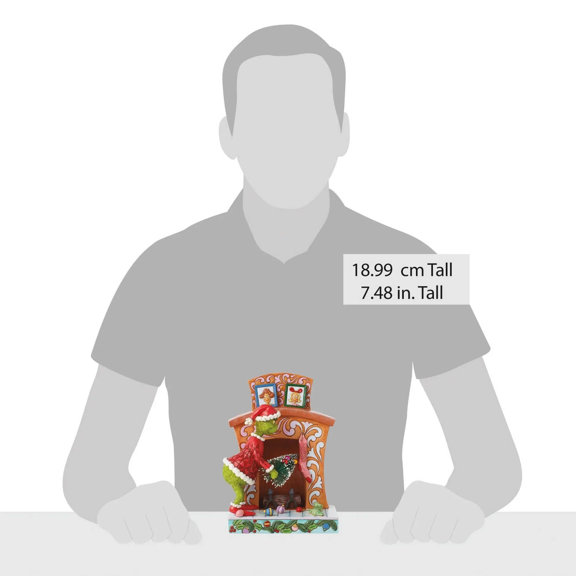 Best Sale Enesco Gift Grinch Pushing Tree Up