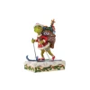 Clearance Enesco Gift Grinch Skiing