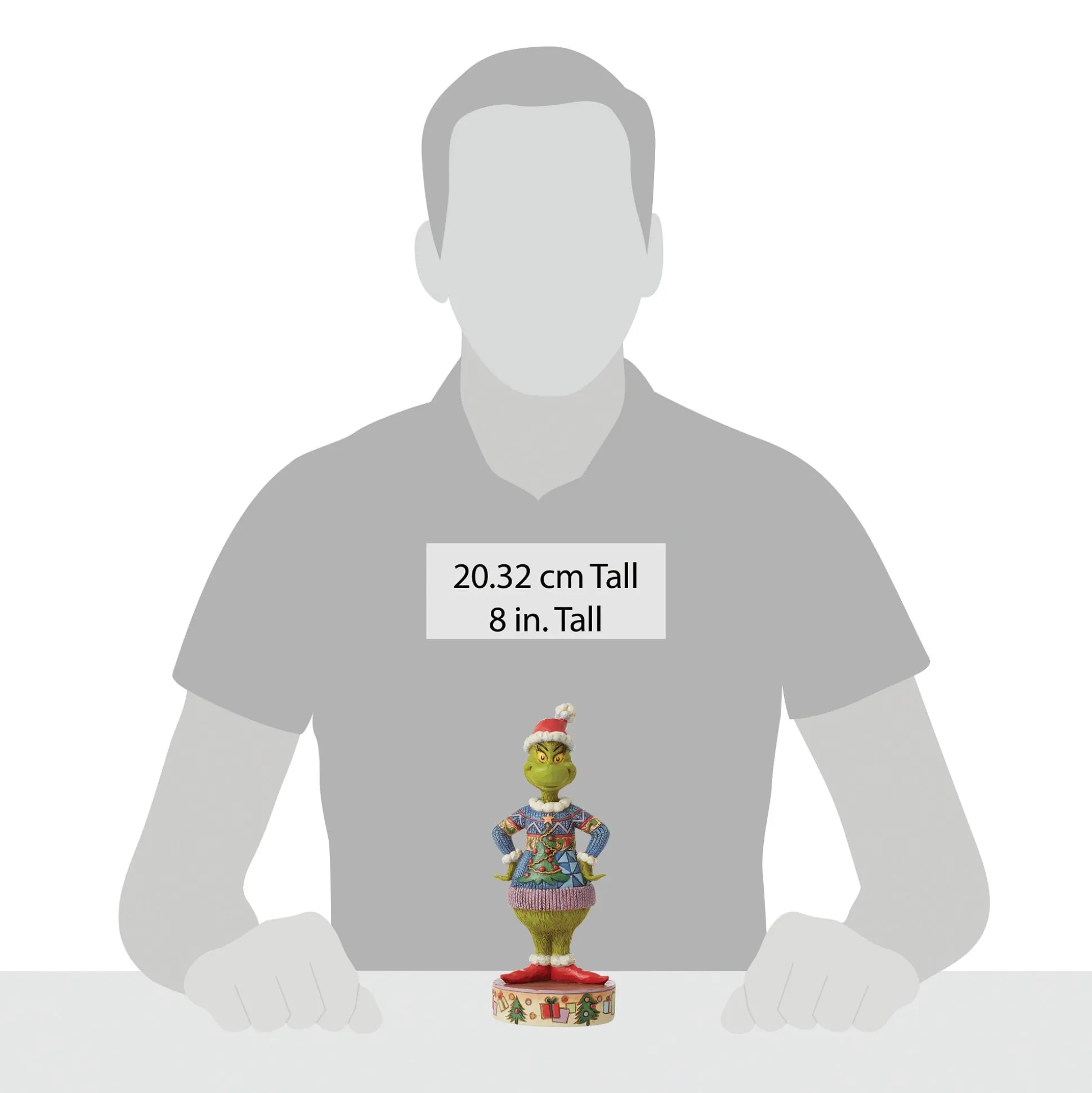 Cheap Enesco Gift Grinch Wearing Ugly Sweater
