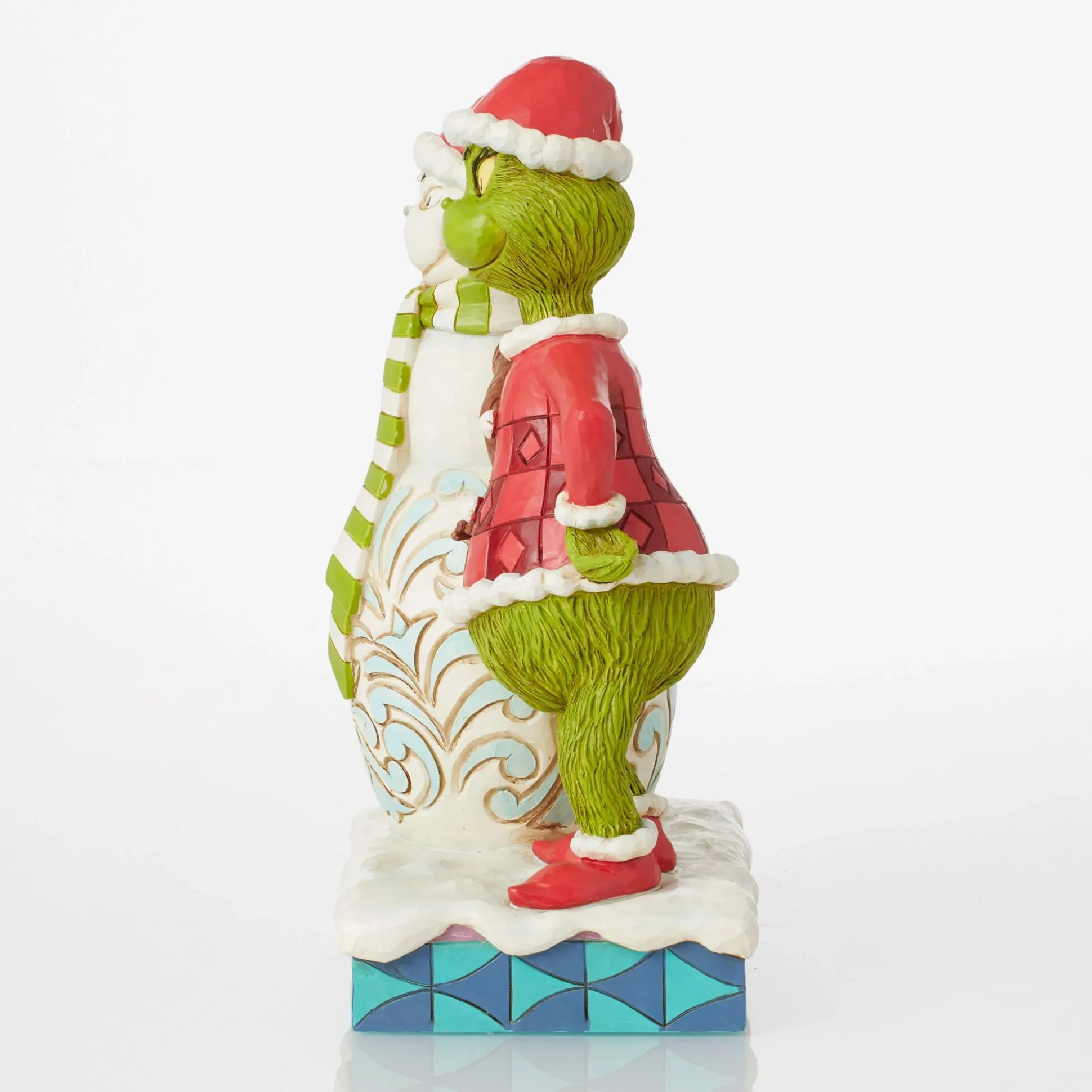 Discount Enesco Gift Grinch with Grinchy Snowman
