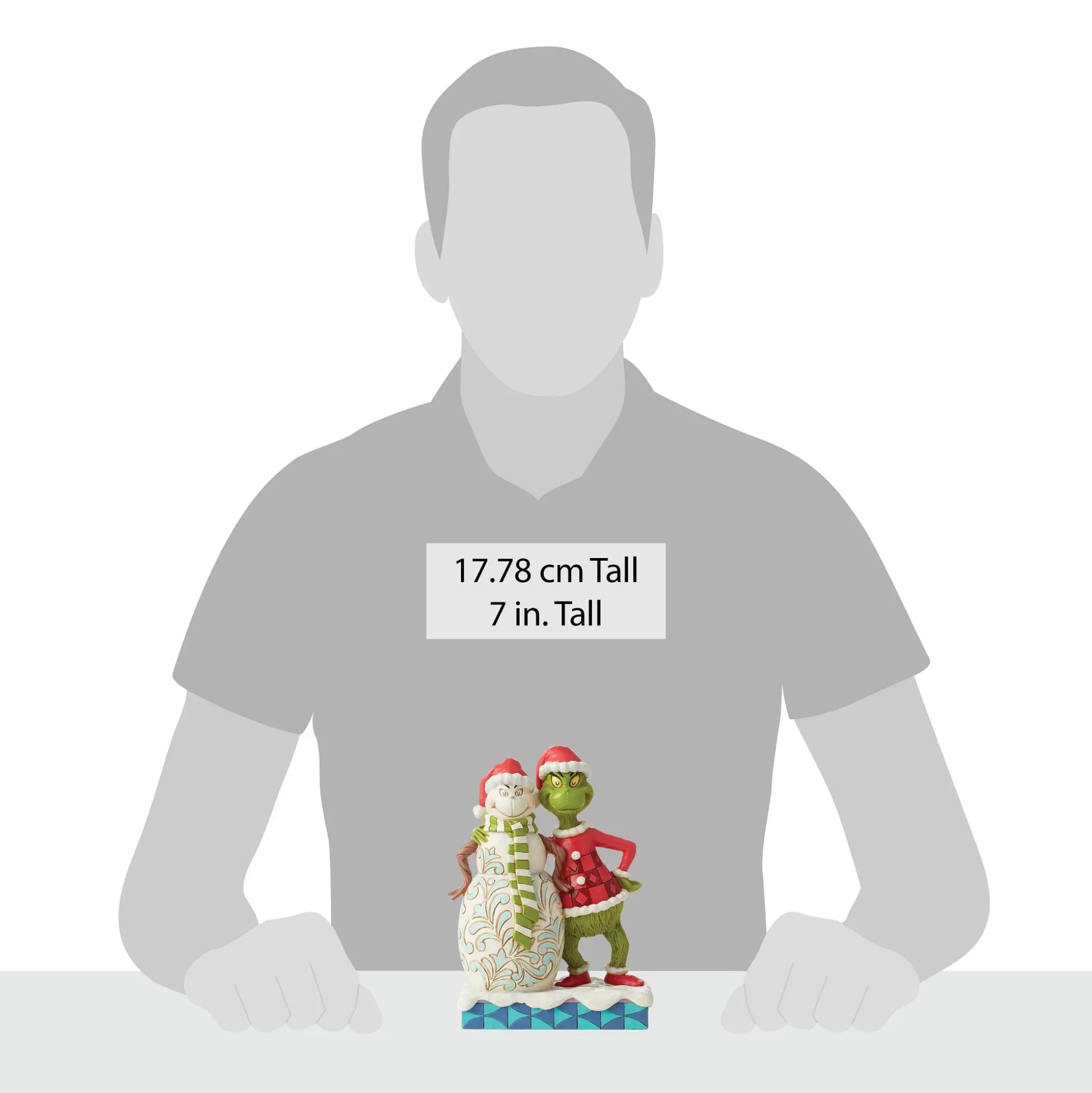 Discount Enesco Gift Grinch with Grinchy Snowman