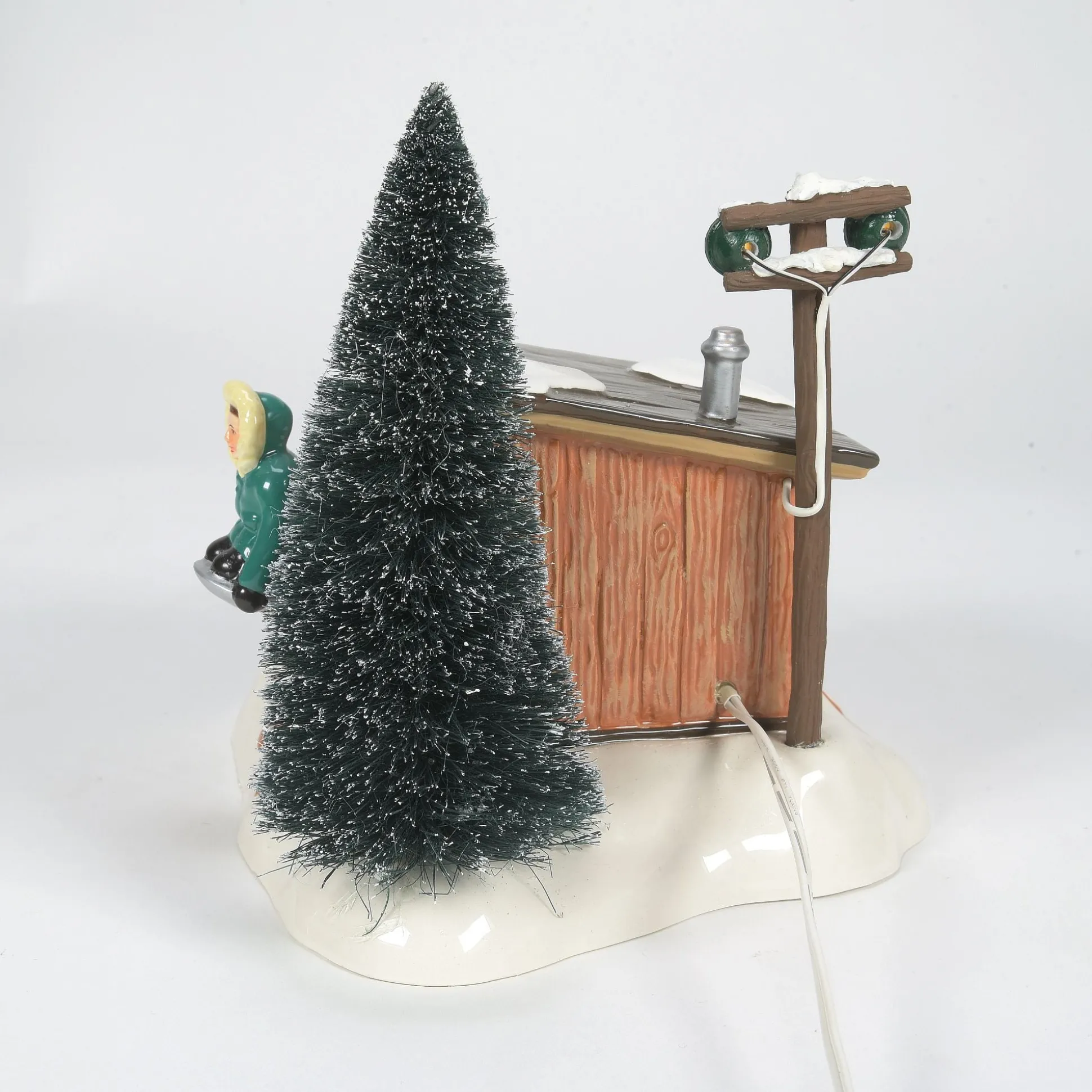 New Department 56 Griswold Sled Shack