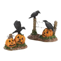 Outlet Department 56 Halloween Ravens