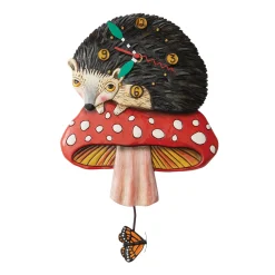 Cheap Enesco Gift Hank The Hedgehog Wall Clock
