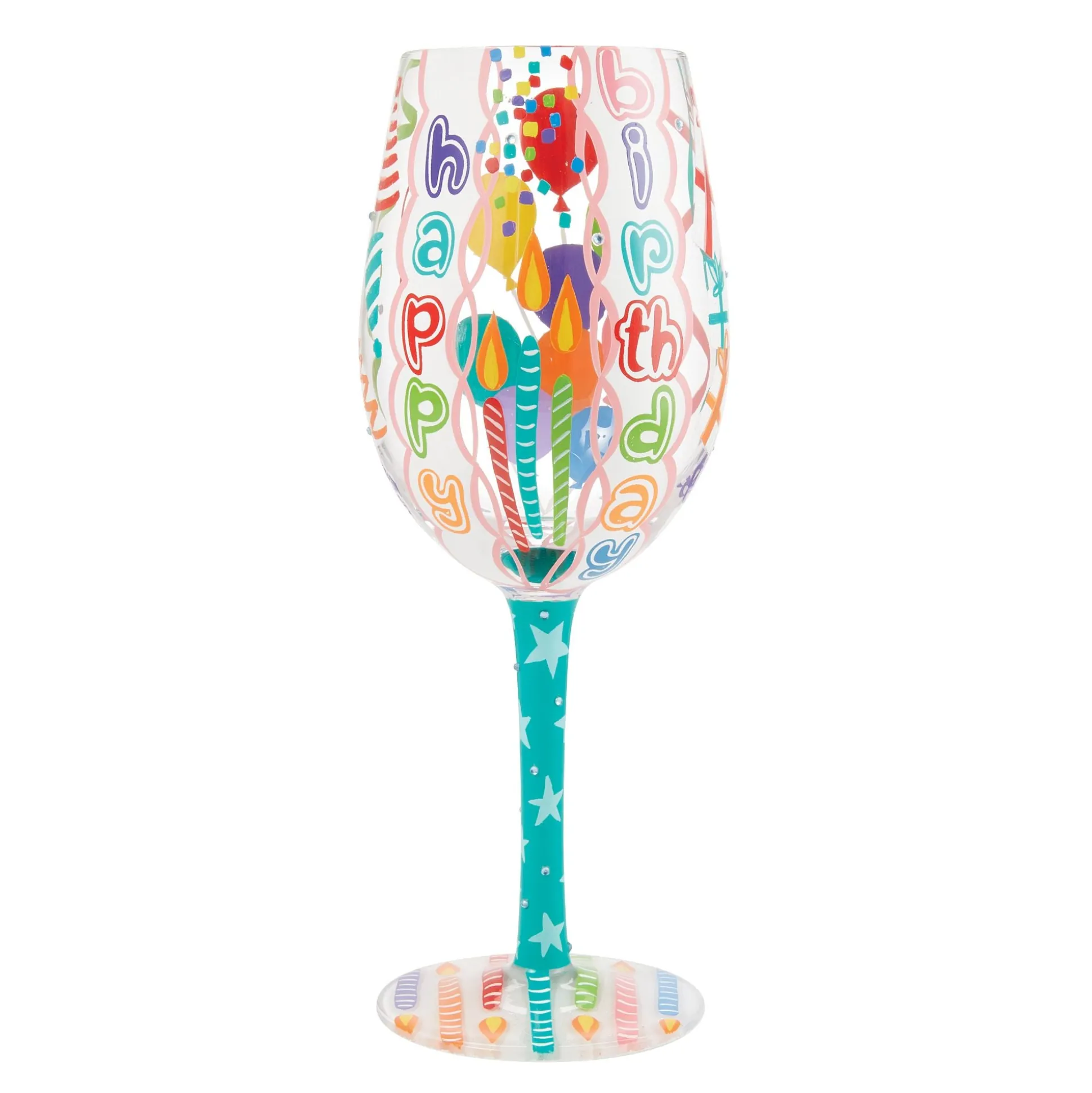 Sale Enesco Gift Happy Birthday Blast Wine