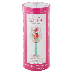 Sale Enesco Gift Happy Birthday Blast Wine
