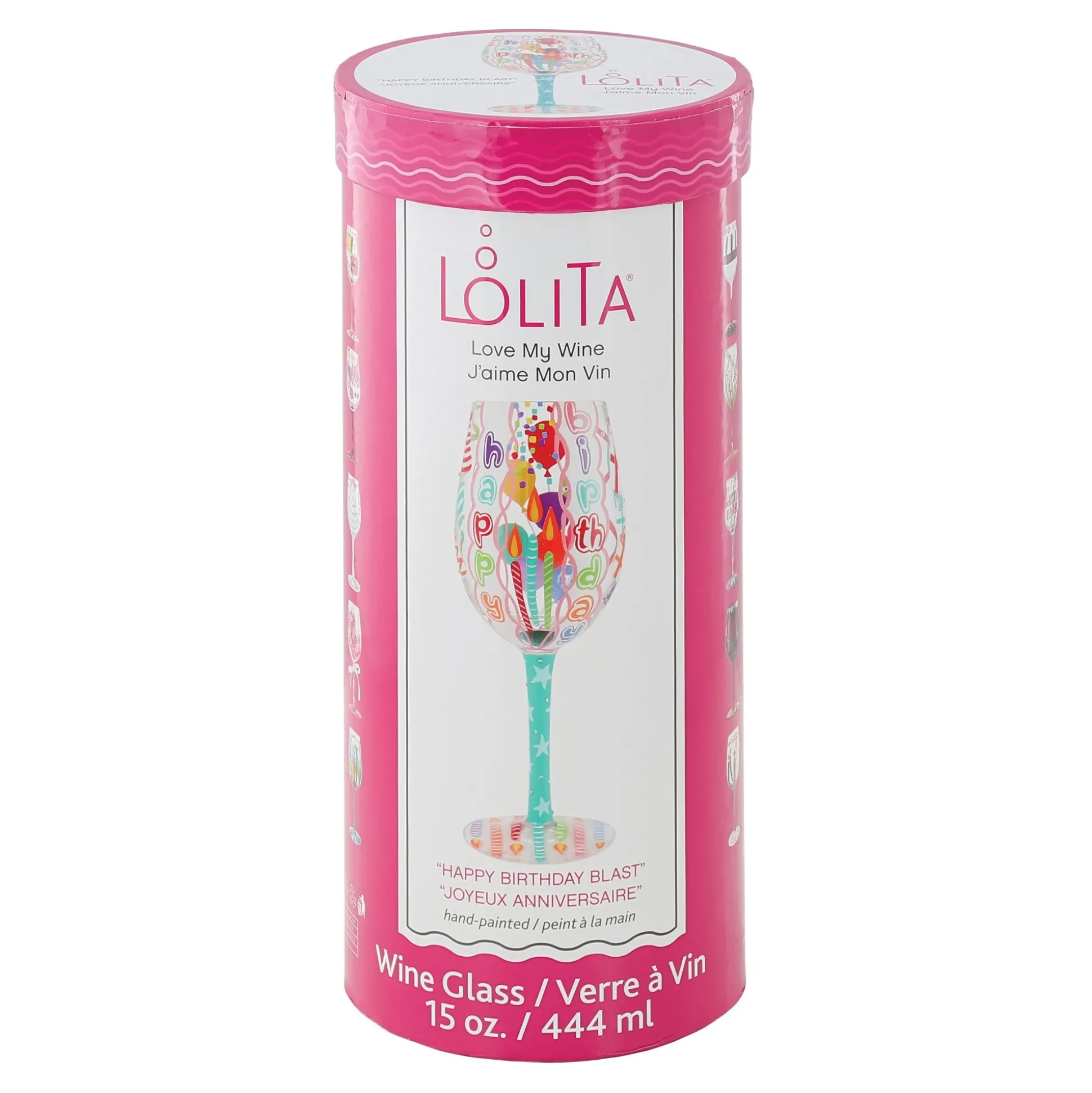 Sale Enesco Gift Happy Birthday Blast Wine