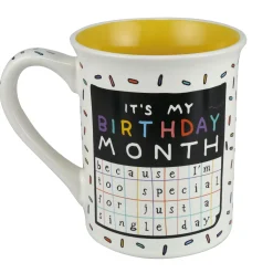 Flash Sale Enesco Gift Happy Birthday Month Mug 16 oz
