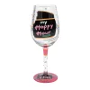 Store Enesco Gift Happy Hour Wine Glass