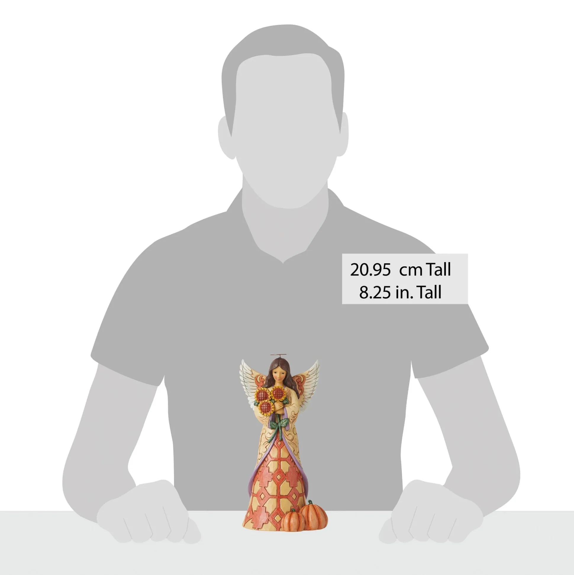 Best Enesco Gift Harvest Angel with Sunflowers