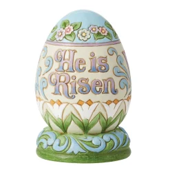 Shop Enesco Gift He is Risen on Egg Fig
