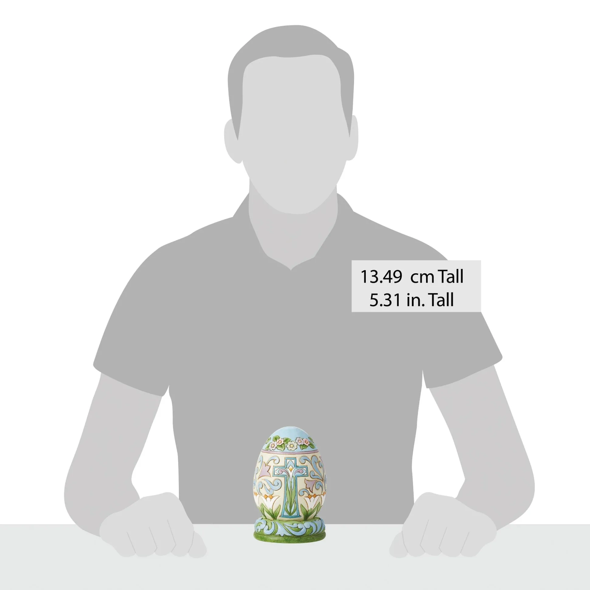 Shop Enesco Gift He is Risen on Egg Fig