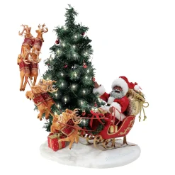 New Department 56 Here Comes Santa Claus AA