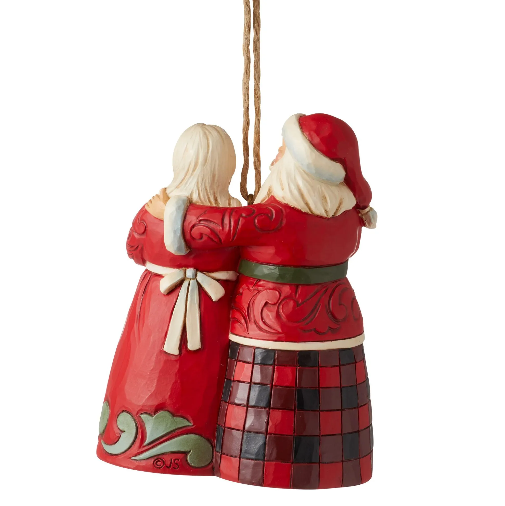 Best Sale Enesco Gift HG Santa & Mrs. Claus Ornament