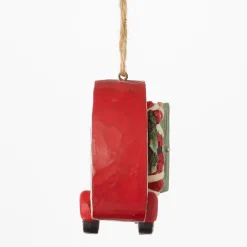 Flash Sale Enesco Gift HG Santa in Plaid Camper Orn