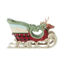 Discount Enesco Gift Highland Glen Large Sled Fig