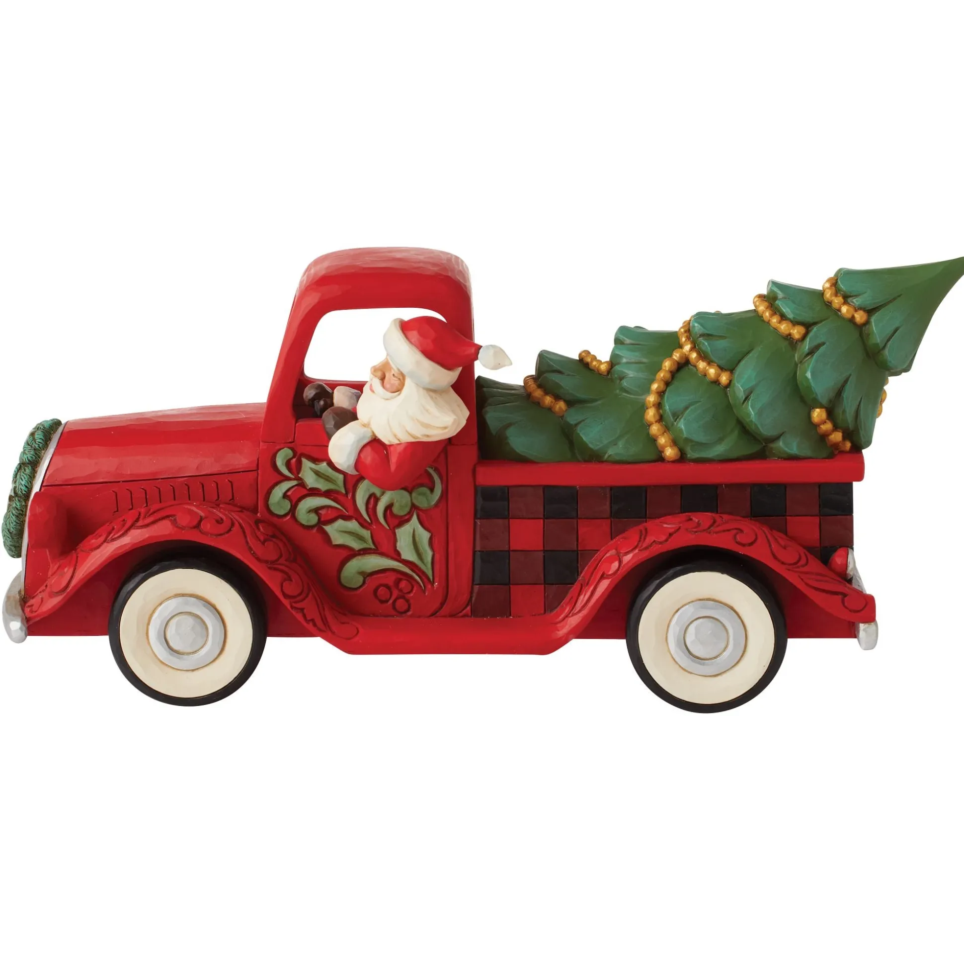 Cheap Enesco Gift Highland Glen Santa Truck Fig