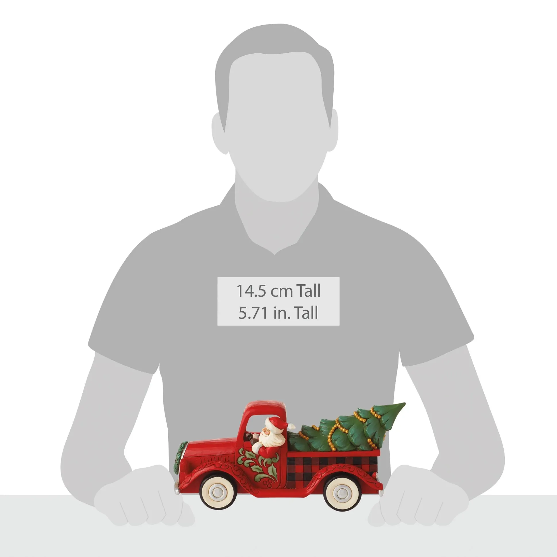 Cheap Enesco Gift Highland Glen Santa Truck Fig