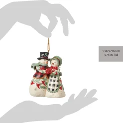 Fashion Enesco Gift Highland Glen Snwmn Mr&Mrs Orn