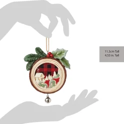 Flash Sale Enesco Gift Highland Glen Wood Ornament