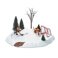 Cheap Department 56 Hockey Practice Animated