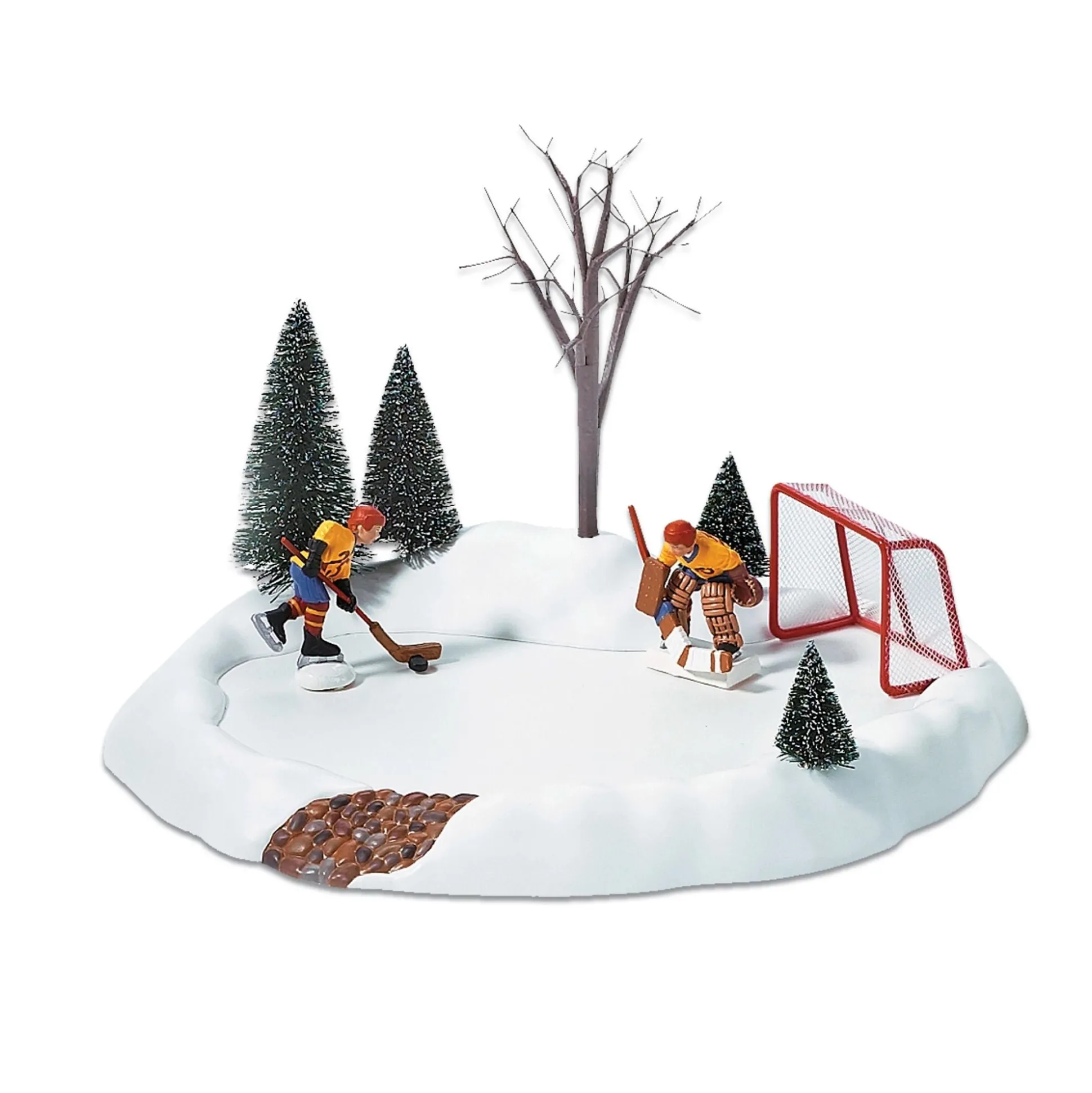 Cheap Department 56 Hockey Practice Animated