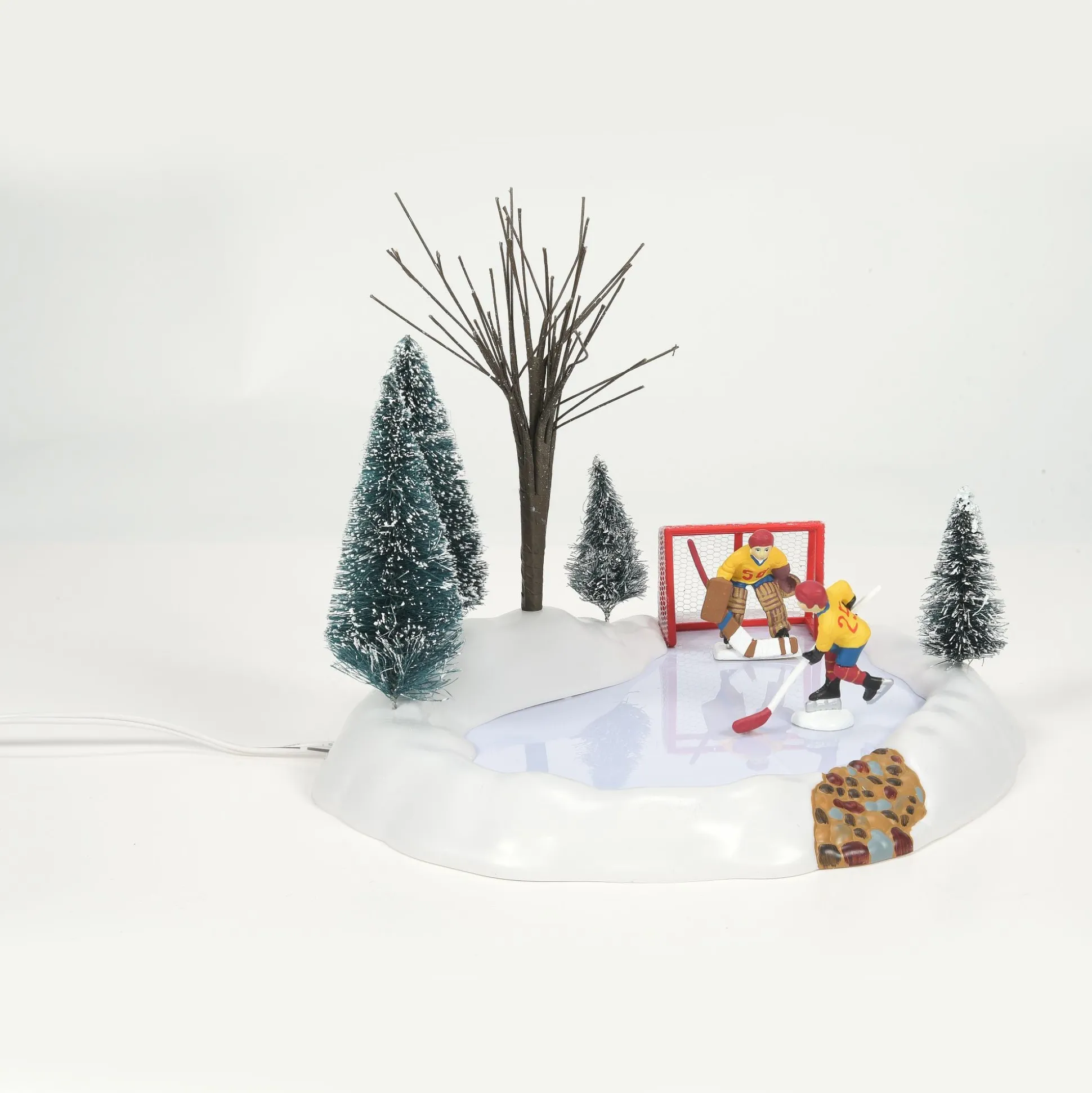 Cheap Department 56 Hockey Practice Animated