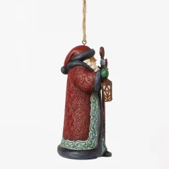 Online Enesco Gift Holiday Manor Santa Cane Orn