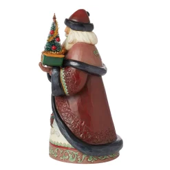 Clearance Enesco Gift Holiday Manor Santa Sled Fig