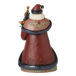 Clearance Enesco Gift Holiday Manor Santa Sled Fig