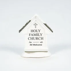 Hot Department 56 Holy Family Church, set of 2