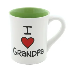 Fashion Enesco Gift I Heart Grandpa Mug