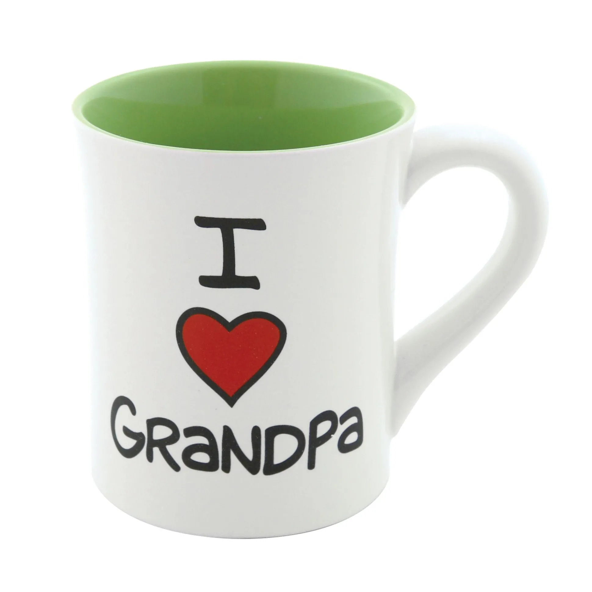 Fashion Enesco Gift I Heart Grandpa Mug