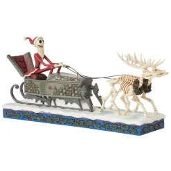New Enesco Gift Jack Skeleton Sleigh