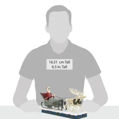 New Enesco Gift Jack Skeleton Sleigh