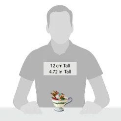 Fashion Enesco Gift Jaq and Gus in Tea Cup